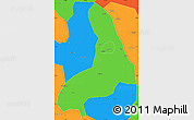 Political Simple Map of Lingling