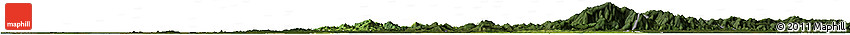 Satellite Horizon Map of Linxiang, darken