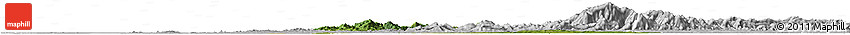 Satellite Horizon Map of Linxiang, lighten, desaturated