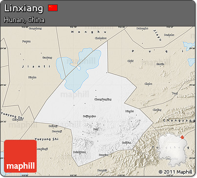 Classic Style Map of Linxiang