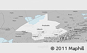 Gray Panoramic Map of Linxiang