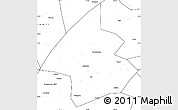 Blank Simple Map of Linxiang