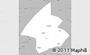 Gray Simple Map of Linxiang