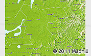 Physical Map of Miluo