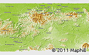 Physical Panoramic Map of Ningyuan