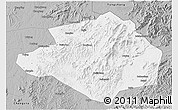 Gray 3D Map of Pingjiang