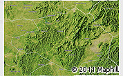 Satellite 3D Map of Pingjiang