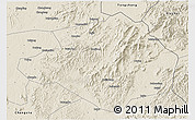 Shaded Relief 3D Map of Pingjiang