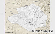 Classic Style Map of Pingjiang