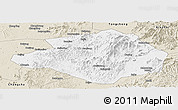 Classic Style Panoramic Map of Pingjiang