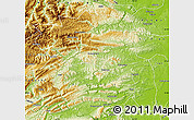 Physical Map of Shimen