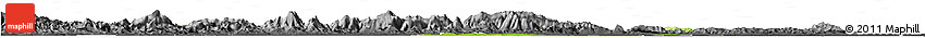 Physical Horizon Map of Taojiang, darken, desaturated