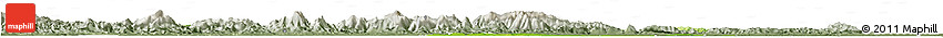 Physical Horizon Map of Taojiang, semi-desaturated