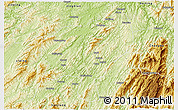 Physical 3D Map of Tongdao
