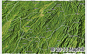 Satellite 3D Map of Tongdao