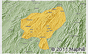 Savanna Style 3D Map of Tongdao