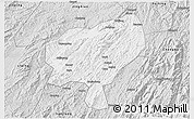 Silver Style 3D Map of Tongdao