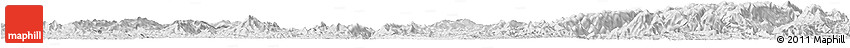 Silver Style Horizon Map of Tongdao