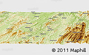 Physical Panoramic Map of Tongdao