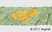 Savanna Style Panoramic Map of Tongdao