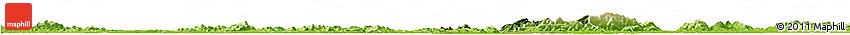 Satellite Horizon Map of Wangcheng, physical outside
