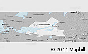 Gray Panoramic Map of Xiangyin
