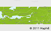 Physical Panoramic Map of Xiangyin