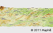 Physical Panoramic Map of Xinhuang