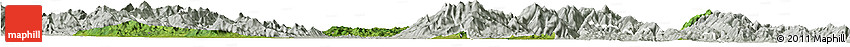 Satellite Horizon Map of Xinning, lighten, semi-desaturated Satellite Horizon Map of Xinning, lighten, semi-desaturated