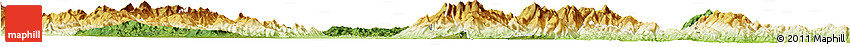 Satellite Horizon Map of Xinning, physical outside