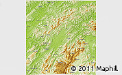Physical 3D Map of Xupu