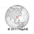 Outline Map of Yiyang Shi