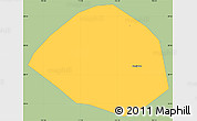 Savanna Style Simple Map of Yiyang Shi