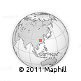 Outline Map of Yiyang
