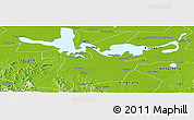 Physical Panoramic Map of Yiyang