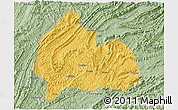 Savanna Style 3D Map of Yongshun