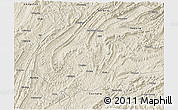 Shaded Relief 3D Map of Yongshun