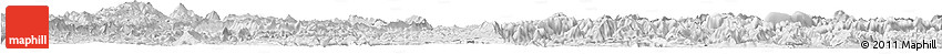 Silver Style Horizon Map of Yongshun