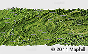 Satellite Panoramic Map of Yongshun