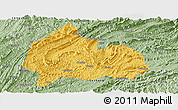 Savanna Style Panoramic Map of Yongshun