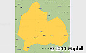 Savanna Style Simple Map of Yongshun