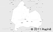 Silver Style Simple Map of Yongshun