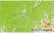 Physical 3D Map of Yongxing