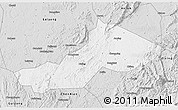 Silver Style 3D Map of Yongxing