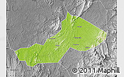 Physical Map of Yongxing, desaturated