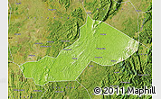 Physical Map of Yongxing, satellite outside