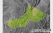 Satellite Map of Yongxing, desaturated