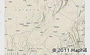 Shaded Relief Map of Yongxing