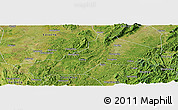 Satellite Panoramic Map of Yongxing