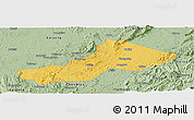 Savanna Style Panoramic Map of Yongxing
